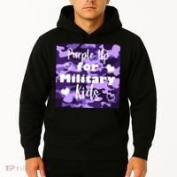 Purple Up For Military Kids Awareness Hoodie thumb 2