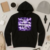 Purple Up For Military Kids Awareness Hoodie thumb 3
