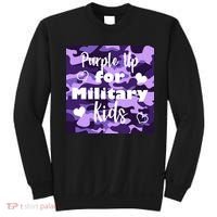 Purple Up For Military Kids Awareness Sweatshirt thumb 0