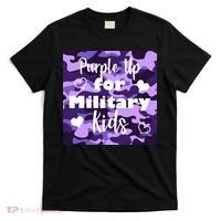 Purple Up For Military Kids Awareness T-Shirt thumb 0