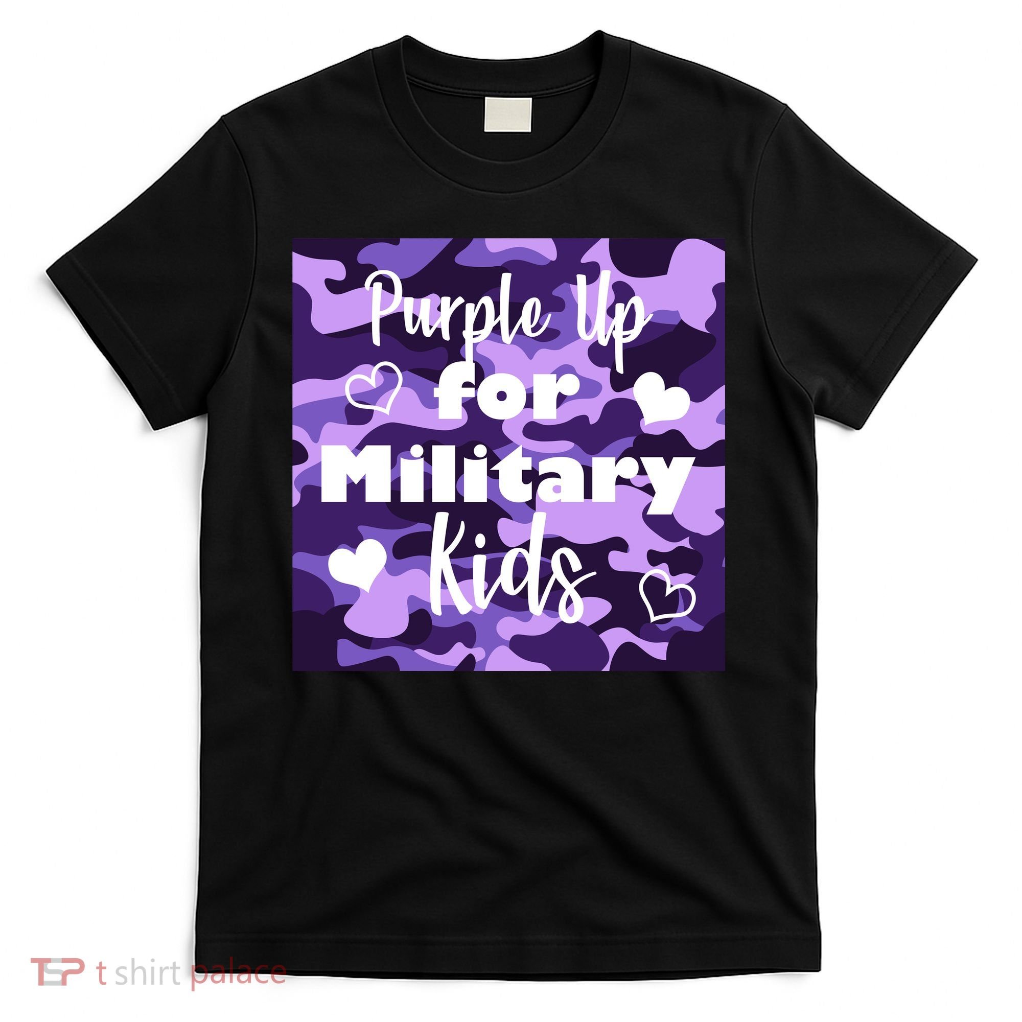 Purple Up For Military Kids Awareness T-Shirt