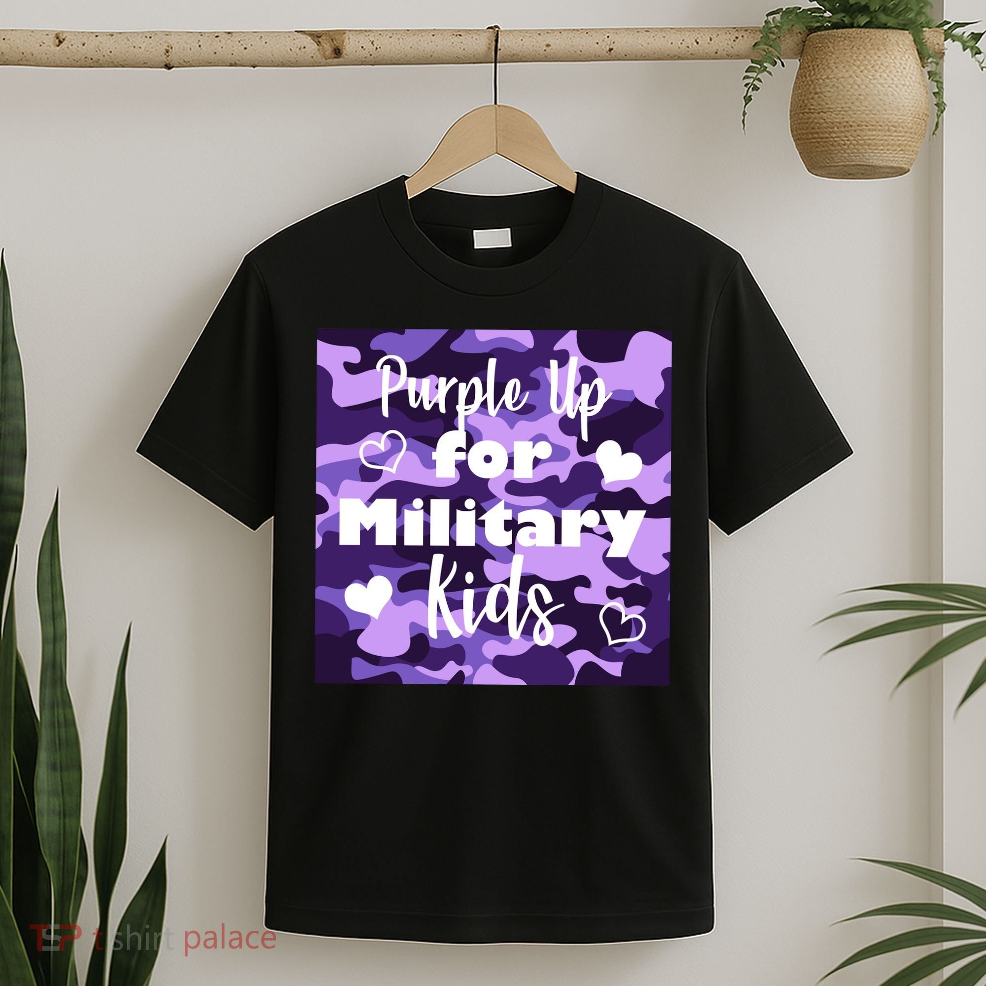 Purple Up For Military Kids Awareness T-Shirt