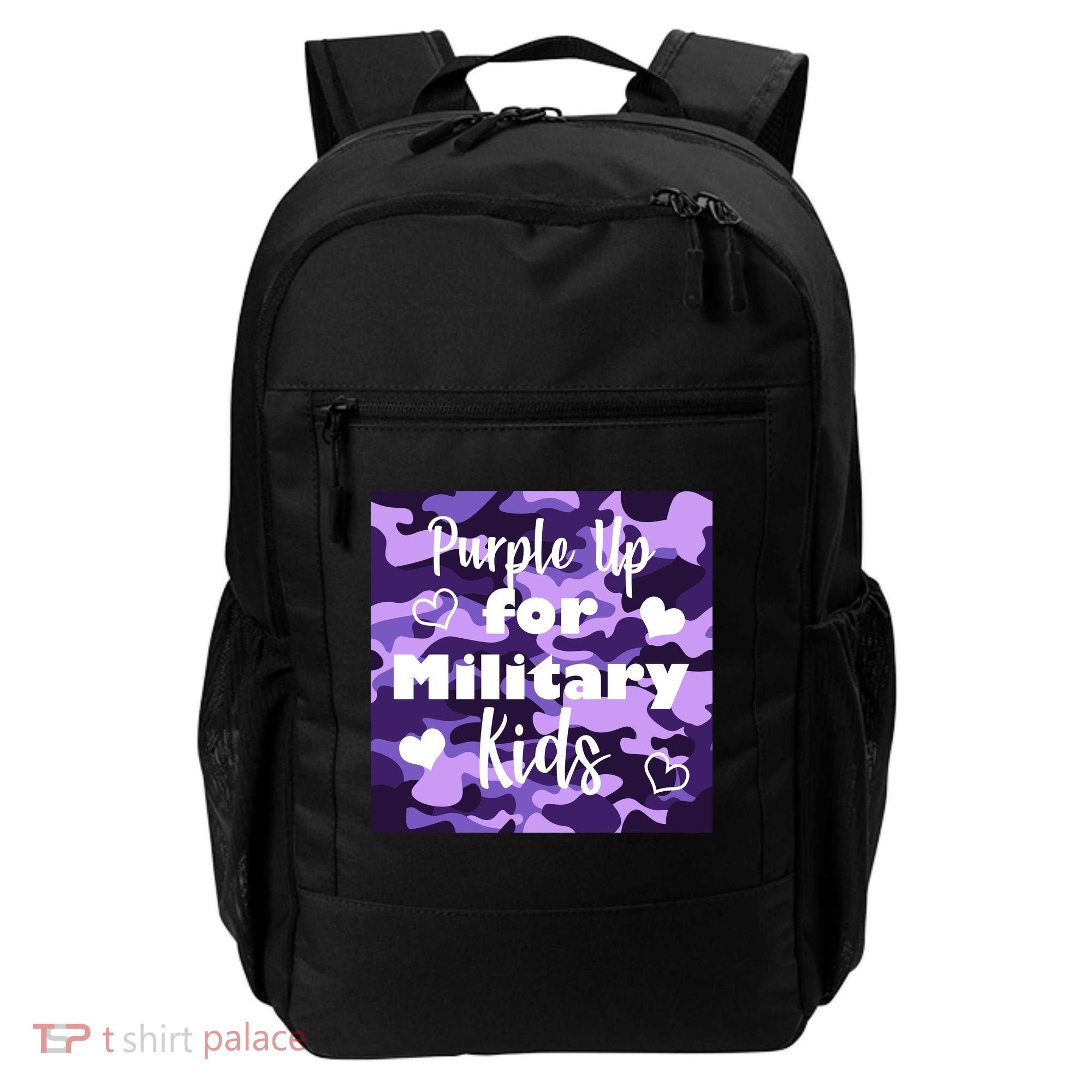 Purple Up For Military Kids Awareness Backpack