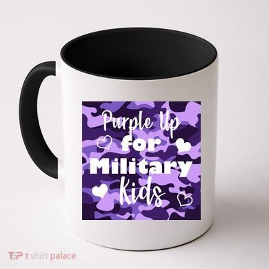 Purple Up For Military Kids Awareness Coffee Mug