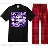 Purple Up For Military Kids Awareness Pajama Set thumb 0