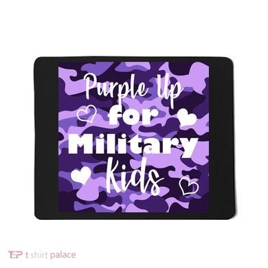 Purple Up For Military Kids Awareness Mousepad