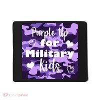Purple Up For Military Kids Awareness Mousepad thumb 0