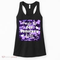 Purple Up For Military Kids Awareness Women's Tank Top thumb 0