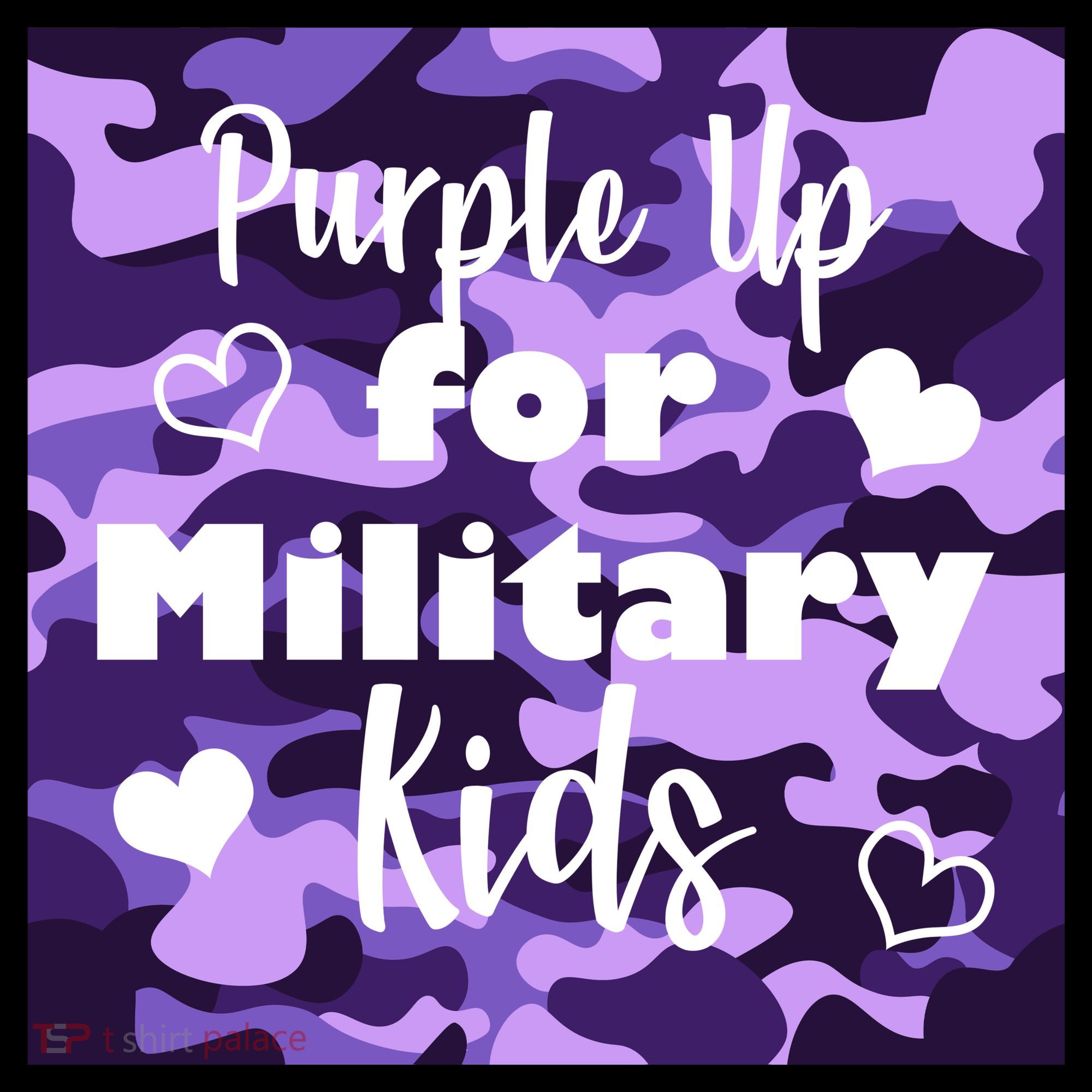Purple Up For Military Kids Awareness Women's Tank Top