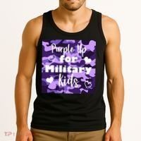 Purple Up For Military Kids Awareness Tank Top thumb 3