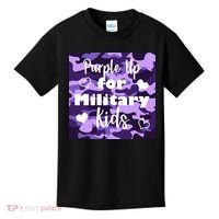 Purple Up For Military Kids Awareness Kids T-Shirt thumb 0