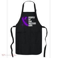 Purple Up For Military Kids Ribbon Apron thumb 0