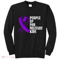 Purple Up For Military Kids Ribbon Sweatshirt thumb 0