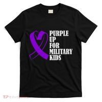 Purple Up For Military Kids Ribbon T-Shirt thumb 0