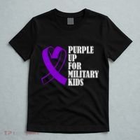 Purple Up For Military Kids Ribbon T-Shirt thumb 5