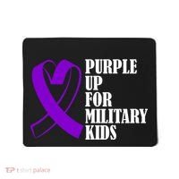 Purple Up For Military Kids Ribbon Mousepad thumb 0