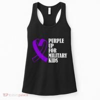 Purple Up For Military Kids Ribbon Women's Tank Top thumb 0
