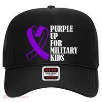 Purple Up For Military Kids Ribbon Hat thumb 0