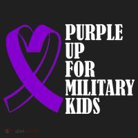 Purple Up For Military Kids Ribbon Hat thumb 2