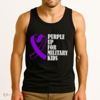 Purple Up For Military Kids Ribbon Tank Top thumb 3