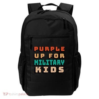 Purple Up For Military Kids Support Backpack