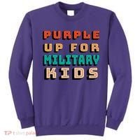 Purple Up For Military Kids Support Sweatshirt thumb 0
