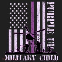 Purple Up Military Child Women's Sweatshirt thumb 2