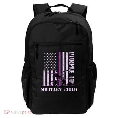 Purple Up Military Child Backpack