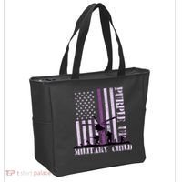 Purple Up Military Child Tote Bag thumb 2