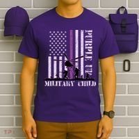Purple Up Military Child T-Shirt thumb 6