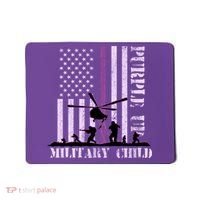 Purple Up Military Child Mousepad thumb 0