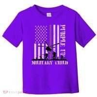 Purple Up Military Child Toddler T-Shirt thumb 0