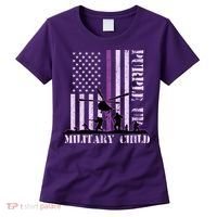 Purple Up Military Child Women's T-Shirt thumb 0