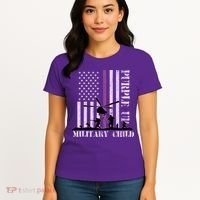 Purple Up Military Child Women's T-Shirt thumb 4