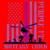 Purple Up Military Child Santa Hat thumb 1