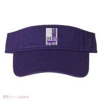 Purple Up Month Military Child Awareness Flag Visor thumb 0