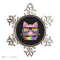 Purride Gay Pride Cat Ornament thumb 0