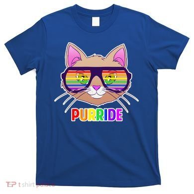 Purride Gay Pride Cat T-Shirt