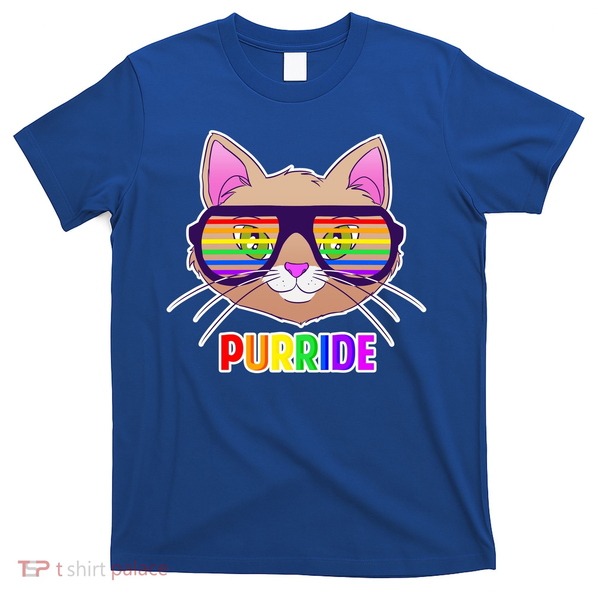 Purride Gay Pride Cat T-Shirt