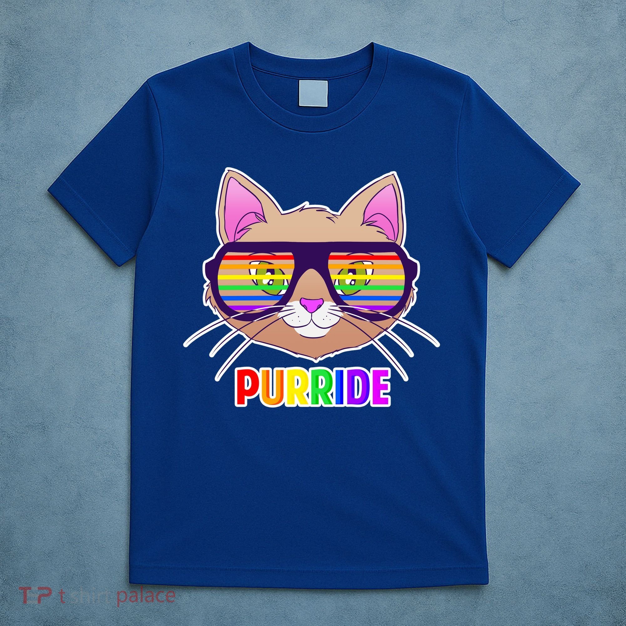 Purride Gay Pride Cat T-Shirt
