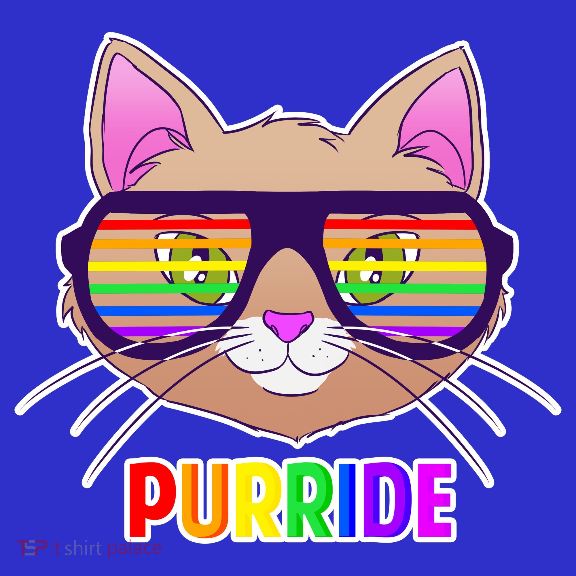 Purride Gay Pride Cat Visor