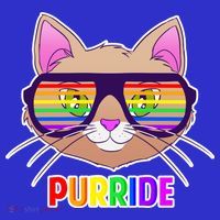 Purride Gay Pride Cat Tote Bag thumb 4