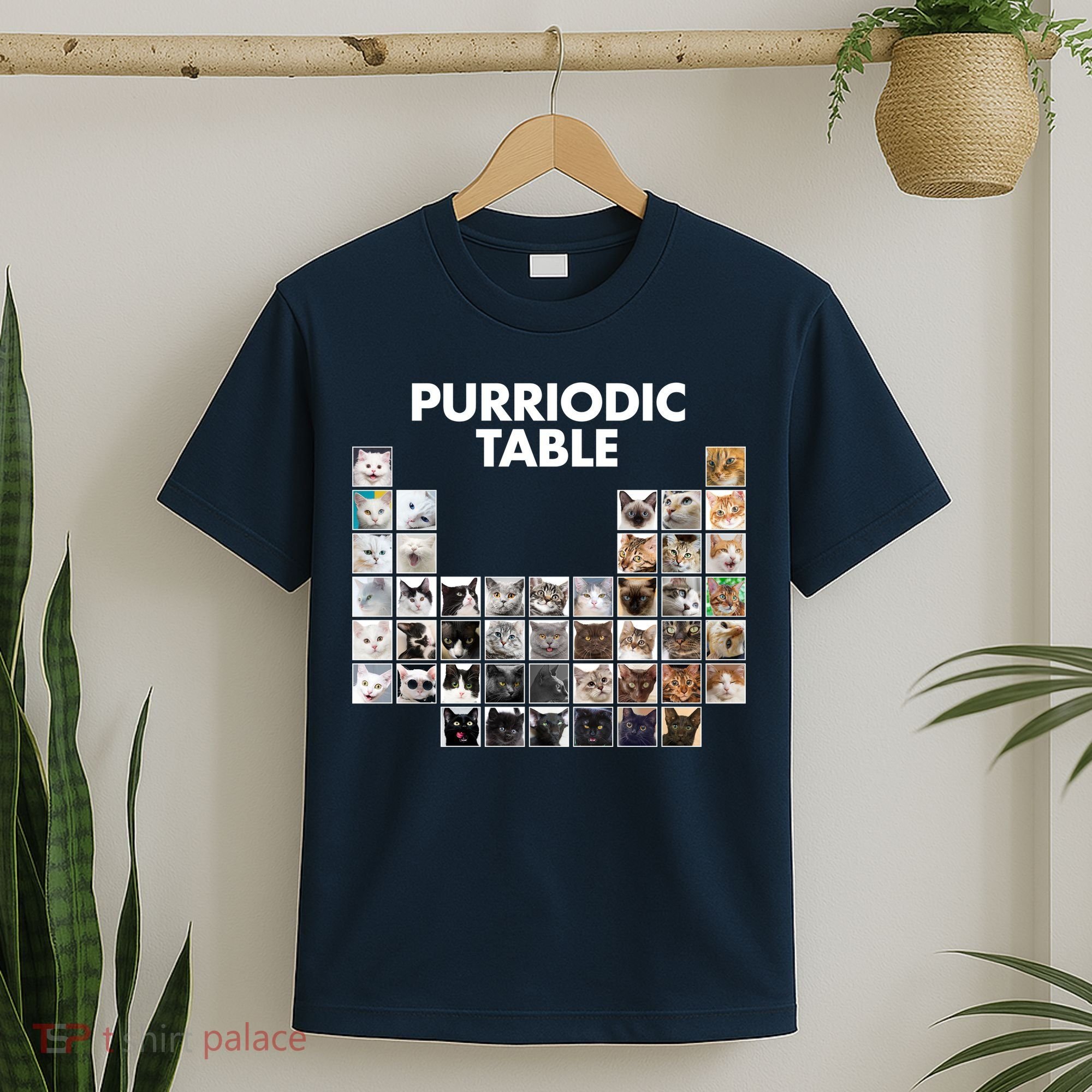 Purriodic Table Of Cats Periodic T-Shirt