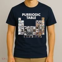 Purriodic Table Of Cats Periodic T-Shirt thumb 3