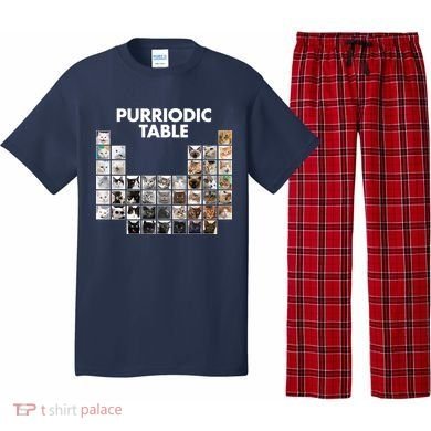Purriodic Table Of Cats Periodic Pajama Set