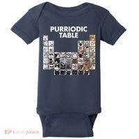 Purriodic Table Of Cats Periodic Baby Bodysuit thumb 0