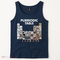 Purriodic Table Of Cats Periodic Tank Top thumb 2
