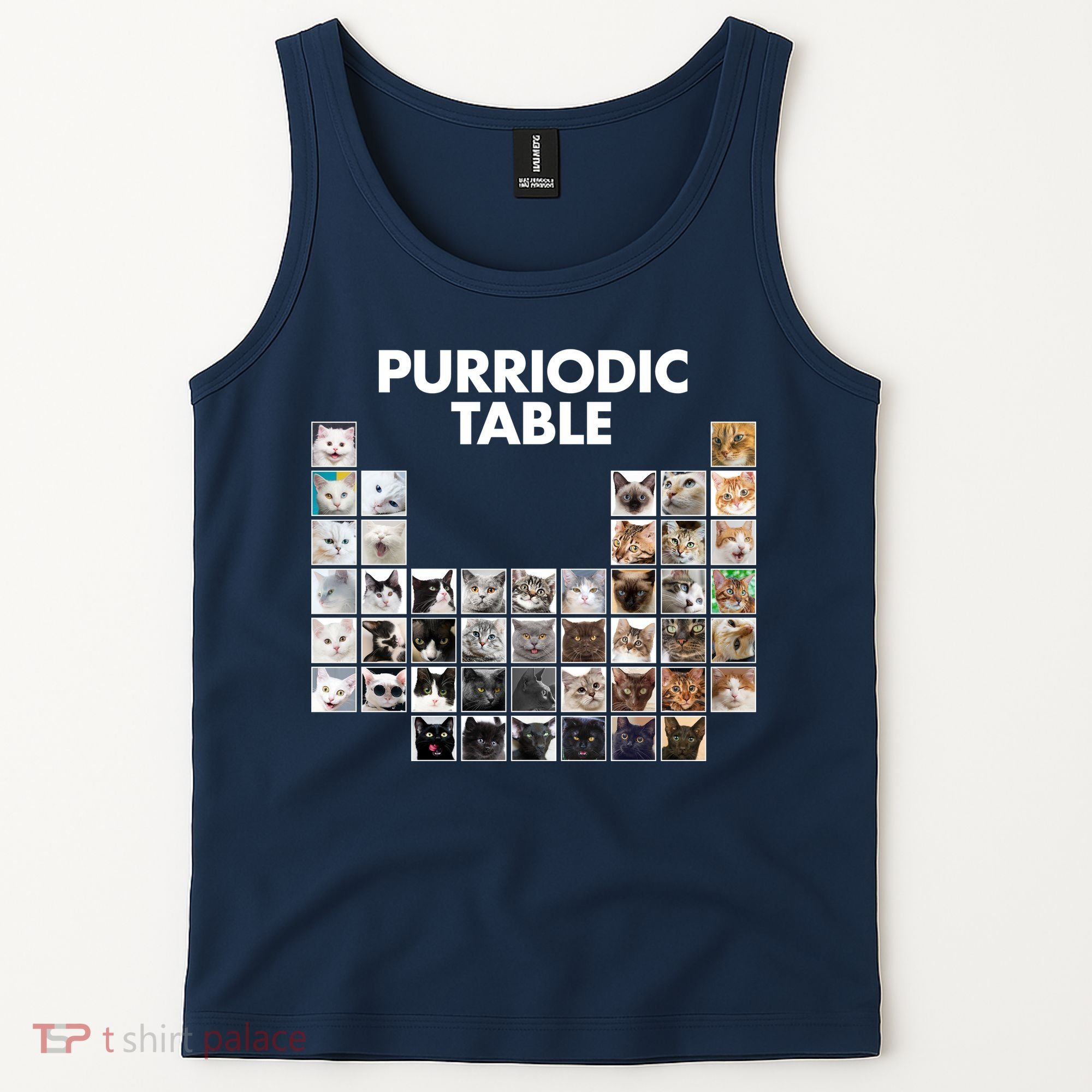 Purriodic Table Of Cats Periodic Tank Top