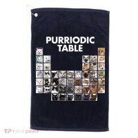 Purriodic Table Of Cats Periodic Golf Towel thumb 0