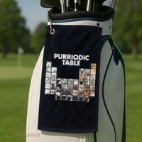 Purriodic Table Of Cats Periodic Golf Towel thumb 2
